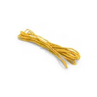 Mèche en chanvre biologique et cire d'abeille pour briquet, lot standard, flamme personnalisée, emballage sur carte, 3,3 pieds, 100 % naturel
