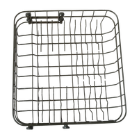 Panier de lave-vaisselle multi-niveaux en fil métallique, hauteur réglable de 18 pouces, compartiments personnalisables pour plateaux de cuisine