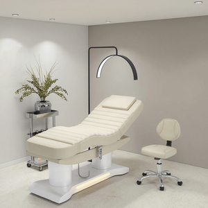 Bett Gesichts behandlung 4 Motoren Elektrisches Gesichts-Schönheits bett Medical Spa <span class=keywords><strong>Massage</strong></span> tisch Podologie Stuhl Ästhetisches <span class=keywords><strong>Massage</strong></span> bett