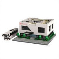 Bloques de Construcción Corporativos Personalizados, Estilo Moderno, Arquitectura DIY, Modelo Personalizado, Diseño de Imagen, Material ABS, Hecho en China, Alta Calidad