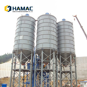 HAMAC 100 Ton Cement <b>Silo</b> tank Small Mobile 50 Ton -300 Ton <b>Silo</b> Cement Bolted Type Cement Steel <b>Silo</b> Storage - Product Image 6