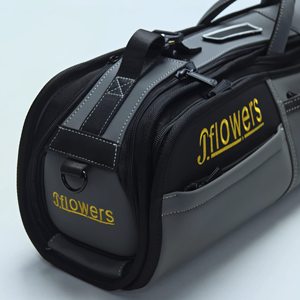 Estuche para tacos de billar Jflowers 6x8 con correas de mochila, funda blanda para transporte de tacos de billar, para 6 culatas, 8 varas y accesorios de billar - Product Image 6