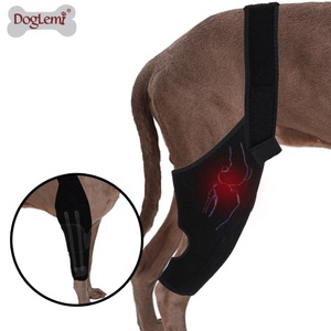 Custom Neoprene <b>Dog</b> Knee <b>Brace</b> Private Label Pet Training & Behavior Injury Protector Joint Leg Pads with Support Straps - Product Image 2