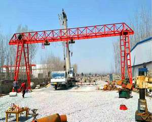 Grúa Pórtico Monoviga con Elevador Eléctrico Tipo Truss y Resistencia al Viento - Product Image 6