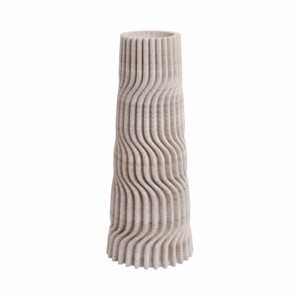 Vaso in Porcellana Stampato in 3D Moderno e Decorativo per Soggiorno, Camera da Letto e Ufficio - Product Image 3