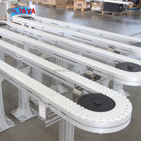 Convoyeur à chaîne spirale YA-VA 2022, largeur de chaîne 83 mm 103 mm, pour la manutention de produits légers, équipement de manutention de matériaux, élévateur spiral