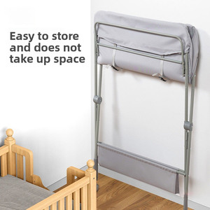 Portable Multi-functional Foldable Metal Baby Changing Table for Newborn Diaper Care, Massage Touch and Bath (Home Use) - Product Image 5