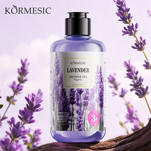 KORMESIC Gel de Ducha con Fragancia a Lavanda, Certificado por Bpom, 200 ml, Hidratante, Reparador, Suavizante, Gel Limpiador Corporal - Product Image 1