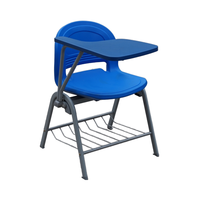 Chaise de salle de formation de bureau haut de gamme avec coussin chaise de conférence pliante en plastique de Design moderne pour la formation des activistes