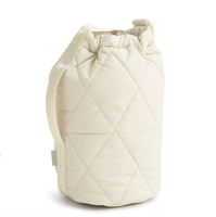 Sac bandoulière pour bouteille d'eau matelassée en diamant
