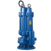 Pompe submersible centrifuge WQX à basse pression et haute levée, sans blocage, pour eaux usées, 2 pouces, 380V, triphasée, pour usage industriel OEM