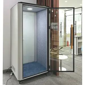 Moderne Kantoormeubilair Multi-Person Office Pod Mavable Geluiddicht Voor Kantoor