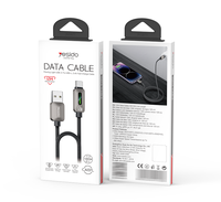 Câble de données Yesido 1,2 mètre 12W à charge rapide USB vers IP Streamer Light Support CarPlay en alliage de zinc CA137L