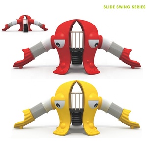 Trẻ Em Vườn Trò Chơi Kết Hợp Trượt Nhựa Trượt Sân Chơi Ngoài Trời Trẻ Em Trên Bán Buôn - Product Image 2