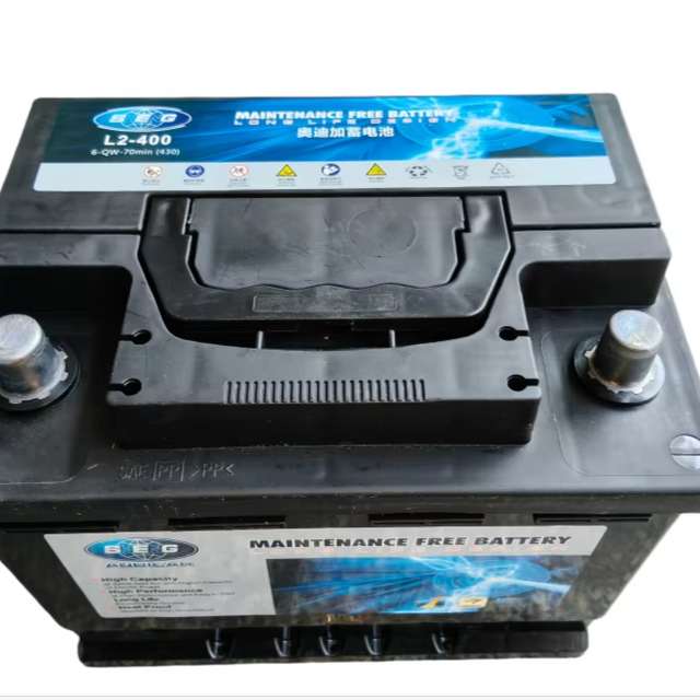 Maintenance-Free Car Battery L2-400 R/L 6-QW-60 12V 60Ah CCA550 242*175*190mm for Peugeot Citroen MG Fiat