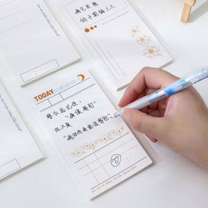 Hot Selling Ins Style Notepads Creative Memo <b>Pad</b> Memo for Diary Loose Leaf High Appearance Value Cartoon - Product Image 6