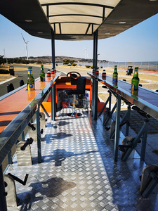 Bar mobile de fête électrique Vélo à bière électrique Vente à chaud Bus touristique Voiture Bar mobile Bière Crème glacée Camion chariot - Product Image 4