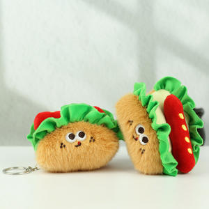 HECION Food Sushi adorabile portachiavi per auto in peluche regalo coppia portachiavi zaino Charm accessori 15CM - Product Image 6