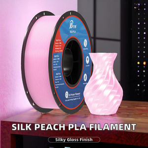 <b>PLA</b> Silk Peach Pink 1.75mm 3D Printing Filament 1kg High Quality OEM ODM - Product Image 2