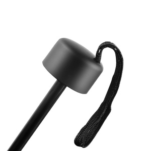 Promotional Custom Logo 3-Folding Automatic Sun Rain Water-Repellent Metal <b>Umbrella</b> Black Business Gifts Manual Control - Product Image 6