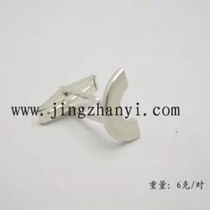 Запонки Jingzhanyi для мужчин ручной работы из стерлингового серебра 925 пробы с родиевым покрытием, дизайн и производство ювелирных изделий