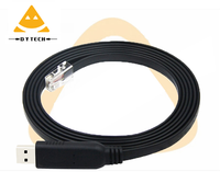 Câble de console de débogage USB vers RJ45 plaqué or pour commutateur de configuration de contrôle H3C Cisc0 Routeur