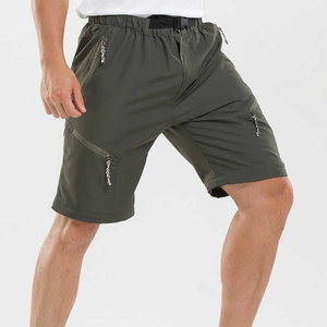 <span class=keywords><strong>Pantaloni</strong></span> Tecnici Leggeri da <span class=keywords><strong>Trekking</strong></span> e Escursionismo, Impermeabili, Convertibili in Pantaloncini Cargo Staccabili per Uomo - Product Image 3