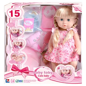 Cute baby toby 17 Inch doll Set home playing set girls' best like gift wholesale