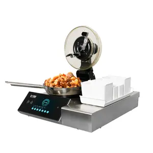 Megcook 3520W automatischer Rührer gewerbliche Küchengeräte automatische Wok-Kochmaschine