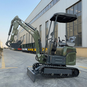 Mini Excavadora China de 1 Tonelada, 1.3 Toneladas, Multifuncional, Movimiento de Tierras, Micro Excavadora Pequeña y Económica, Precios Personalizables, Mini Excavadora de Orugas - Product Image 3