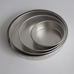 Khuôn bánh bằng nhôm cấp thương mại, thành thẳng, kích thước 8'', 10'', 12'', chiều cao 2 inch - Product Image 6