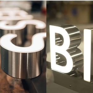 Custom <strong>3D</strong> Outdoor <strong>Wall</strong> Mounted LED Illuminated Logo Sign Acrylic Letter <strong>Lighting</strong> up for Business Office Shop Application - Product Image 5