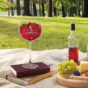 Copa de Vino de Cristal de 23oz Hecha a Mano con Forma de Globo, con Logotipo Personalizado, Regalo para Damas de Honor, Cumpleaños, Boda, Navidad, Cóctel de Ginebra - Product Image 6