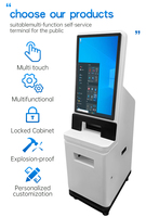 Quiosco de Impresión Autoservicio con Pantalla Táctil de 32 Pulgadas, Escáner de Documentos A4, Pago, Software Gratuito para Gobierno, SDK Eficiente para Interiores