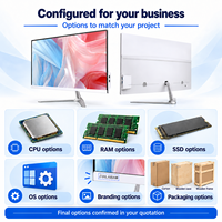 Komputer All in One AIO Monoblock Desktop All in One untuk Kantor dan Gaming PC