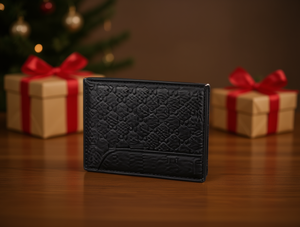 Portafoglio da uomo sottile da 7 pollici in PU con chiusura a piega, ideale come regalo - Product Image 2