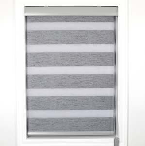 Rideaux de luxe à double couche, stores zèbre filtrants à la mode, oem, pour <span class=keywords><strong>le</strong></span> salon - Product Image 3