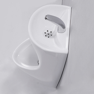 Combinaison de <span class=keywords><strong>urinoir</strong></span> et de lavabo pour toilettes publiques, <span class=keywords><strong>urinoir</strong></span> et lavabo suspendus en céramique dans la salle de bain - Product Image 1