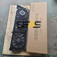 Ensemble de ventilateur de condenseur pour bulldozer Shantui DH24 114U-58-06000