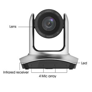 Cámara Web PTZ HD 1080p con IA y Seguimiento Automático por Voz, 20X, para Transmisión en Vivo, Videoconferencias, Reuniones, Iglesias - Product Image 5