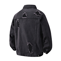 Blousons en jean pour hommes, 100% coton, déchirés et délavés, style vintage, nouvelle collection, design de créateur, technologie Stone Wash, ODM, vente en gros à faible MOQ