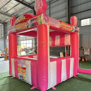 Tente Gonflable Portable pour Stand de Fête Foraine : Glaces, Popcorn, Boissons, Bar à Barbe à Papa, Mini Cabine Cube Gonflable - Product Image 2