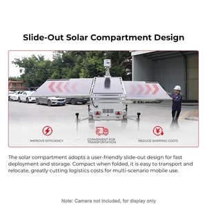 Generador Diésel BIGLUX de <span class=keywords><strong>3kW</strong></span> para Torre de CCTV Solar con 5 Paneles de 450W y Batería de Respaldo para Monitoreo Remoto de Sitios - Product Image 4