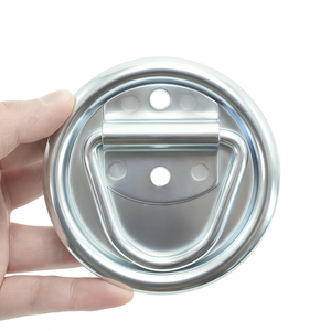 <span class=keywords><strong>Anneau</strong></span> de fixation en acier zingué pour <span class=keywords><strong>remorque</strong></span> de camion, ancre de plancher encastrée avec <span class=keywords><strong>anneau</strong></span> de fixation en <span class=keywords><strong>D</strong></span> pour accessoires de contrôle de la cargaison de camion - Product Image 1