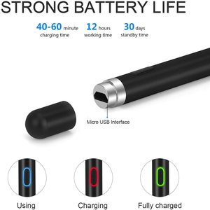 Stylet actif en métal avec technologie de détection active <span class=keywords><strong>pour</strong></span> <span class=keywords><strong>iPad</strong></span>, tablette, dessin, Procreate, prise de <span class=keywords><strong>notes</strong></span> - Product Image 3