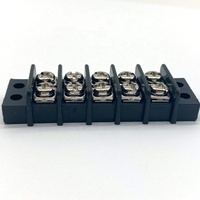 Bloc de bornes à barre omnibus à double rangée 600V/30A 14,0 mm, type à vis, connecteur