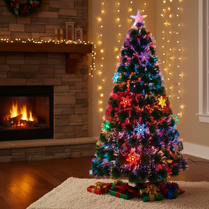 Fabricant OEM direct |   <span class=keywords><strong>Sapin</strong></span> <span class=keywords><strong>de</strong></span> <span class=keywords><strong>Noël</strong></span> <span class=keywords><strong>artificiel</strong></span> à charnières personnalisable <span class=keywords><strong>de</strong></span> qualité supérieure, 500 lumières LED blanc chaud, écologique et stable - Product Image 3