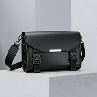 Bolsa de Mensajero Cruzada Personalizada, Resistente al Agua, de Gran Capacidad, para Hombre, Estilo Minimalista, para Uso Diario