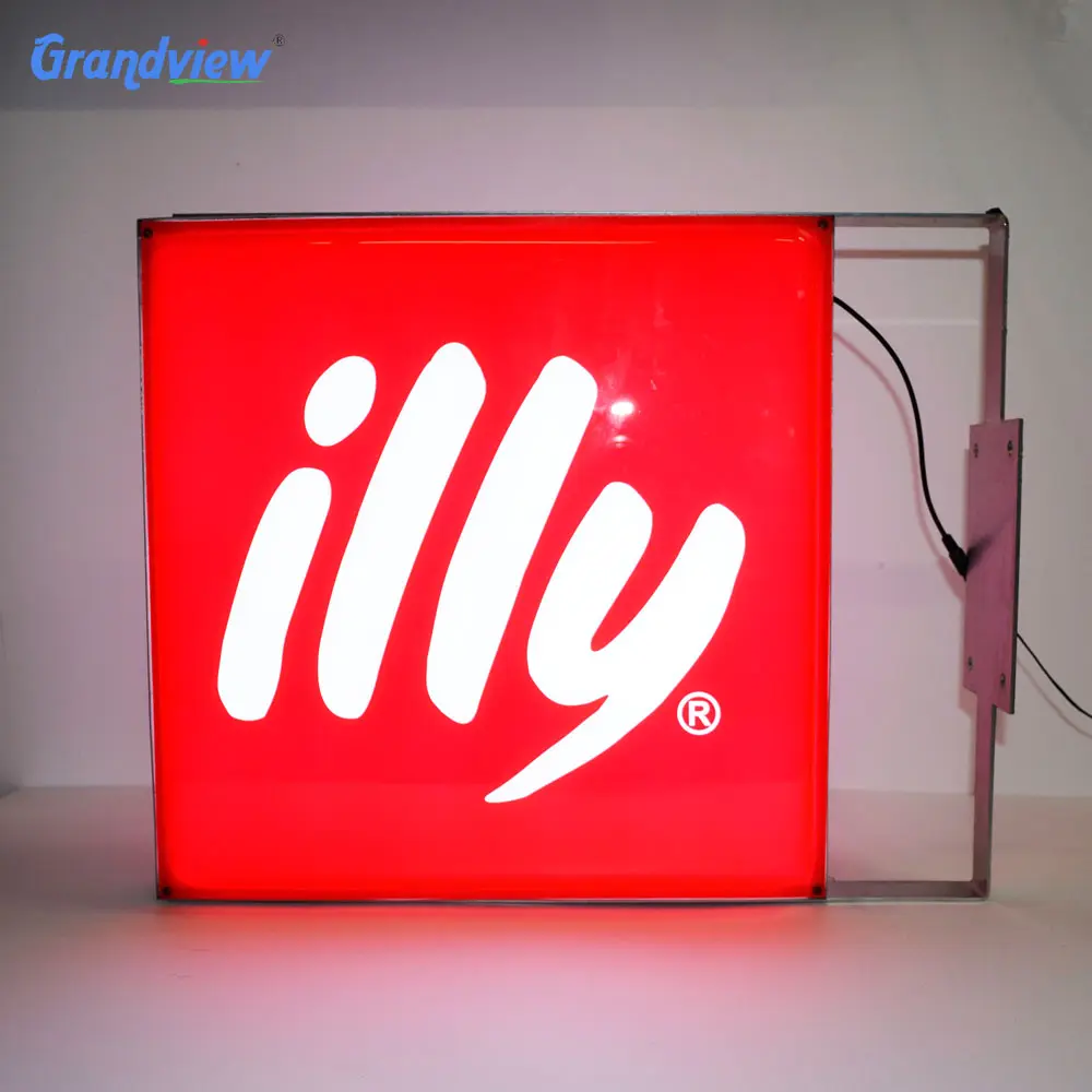 Personnalisé LED Panneau D'affichage boîte à lumière de La Publicité pour les affaires Extérieures