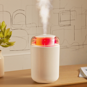 Smart Silent Ultrasonic Plastic Whole House Humidifier 1.3L Large Capacity 110ML/H Mist Output Sleep-Friendly Aroma Oxygen Bar